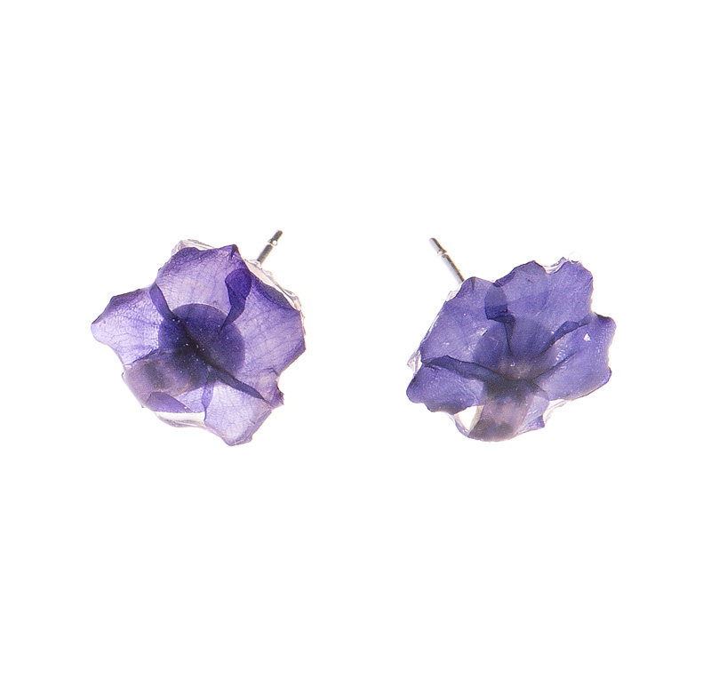 Brillini Blüten-Ohrstecker – Unikat AKBF-10006