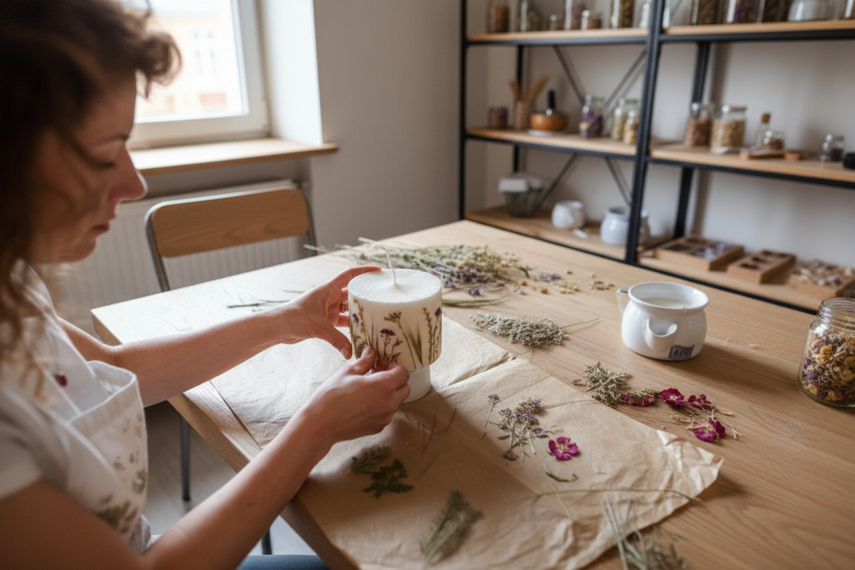 Kerzen Herstellung 1